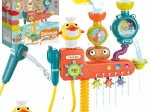 Woopie kids' bath water toy duck with faucet and shower