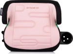 Chipolino automobilinė paaukštinamoji kėdutė Go Boost i‑Size 125–150 cm su ISOFIX, Powder Pink