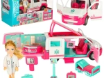Mobile Ambulance Hospital with Doll and Accessories
