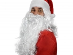 St. Nicholas wig with beard for adults