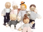 Le Toy Van medinių lėlių namelio šeima (7 vnt.)