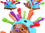 Educational Hedgehog with Colorful Spikes