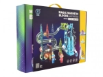 Magnetic Marble Run 80 Pieces with Light and Music