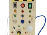 Wooden Interactive LED Busy Board 2Kids Toys