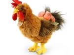 Rappa plush rooster 33 cm eco-friendly