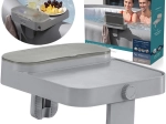 Bestway 4-i-1 lentynėlė LAY‑Z‑SPA – daugiafunkcė padėklas su daiktadėže ir laikikliais