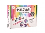 Glow-in-the-dark Rock Painting – creative set with paints and brushes