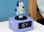 Vaikiškas skaitmeninis žadintuvas BLUEY su naktiniu apšvietimu