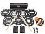 Electronic Drum Kit with Pedals and Light Effects