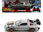 DeLorean „Atgal į ateitį III“ 1:24 metalinis modelis su atidaromomis durimis (Jada Toys)