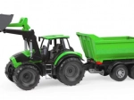 Lena WORXX Deutz-Fahr tractor with trailer and loader